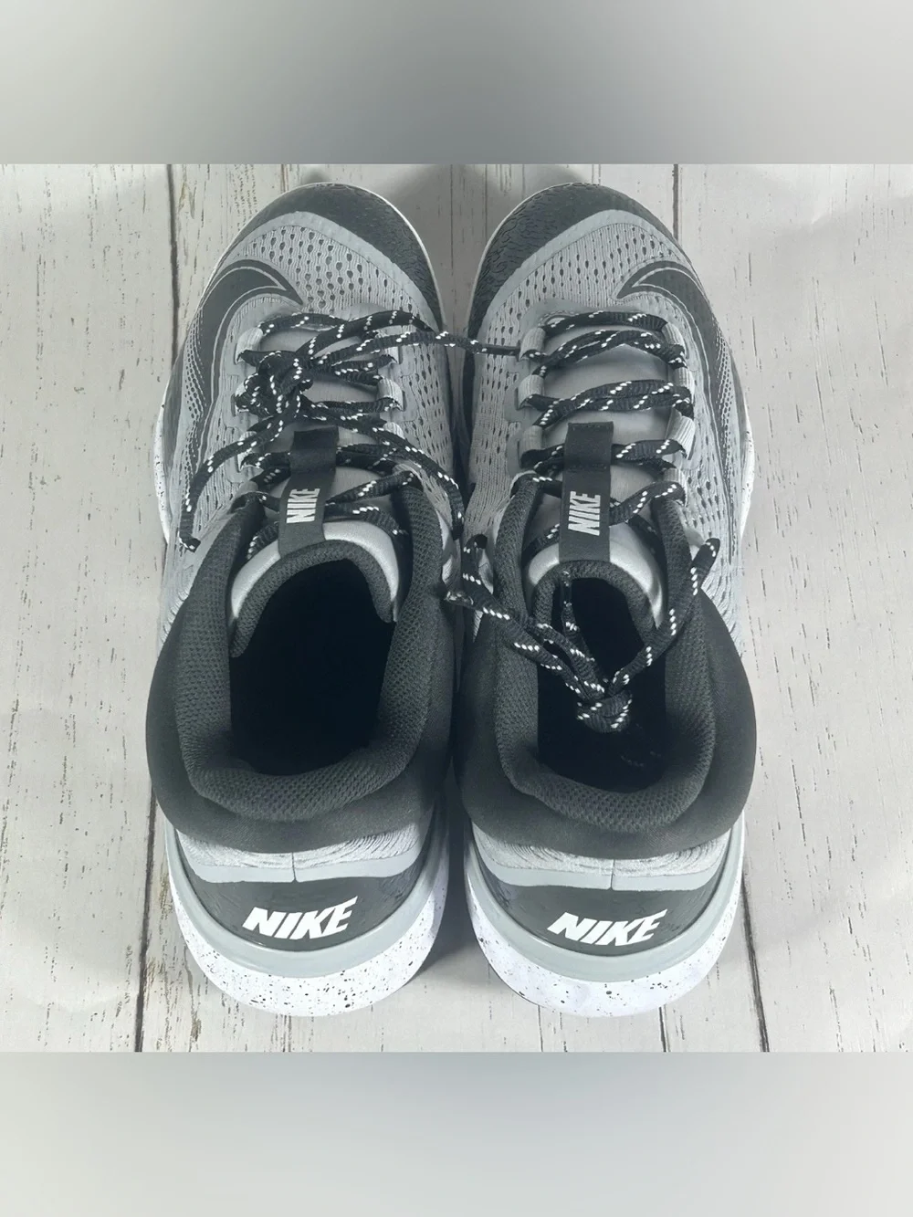 Nike Alpha Huarache Elite 4 Low MCS Mens Baseball Cleats Gray Size 12 FD6221-002